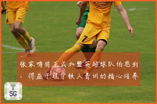 张家鸣将正式加盟英超球队伯恩利，得益于辽宁铁人青训的精心培养